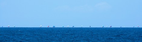 Lombok Horizon Filled With Sails
