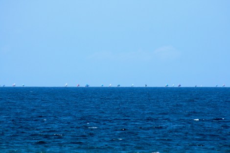 Lombok Horizon Filled With Sails