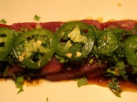 Tuna Ceviche Desnuda NY