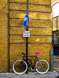 Bicycle in Shoreditch