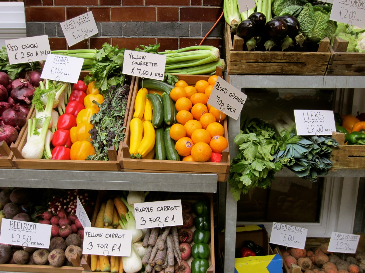 Veggie Stand At Albion