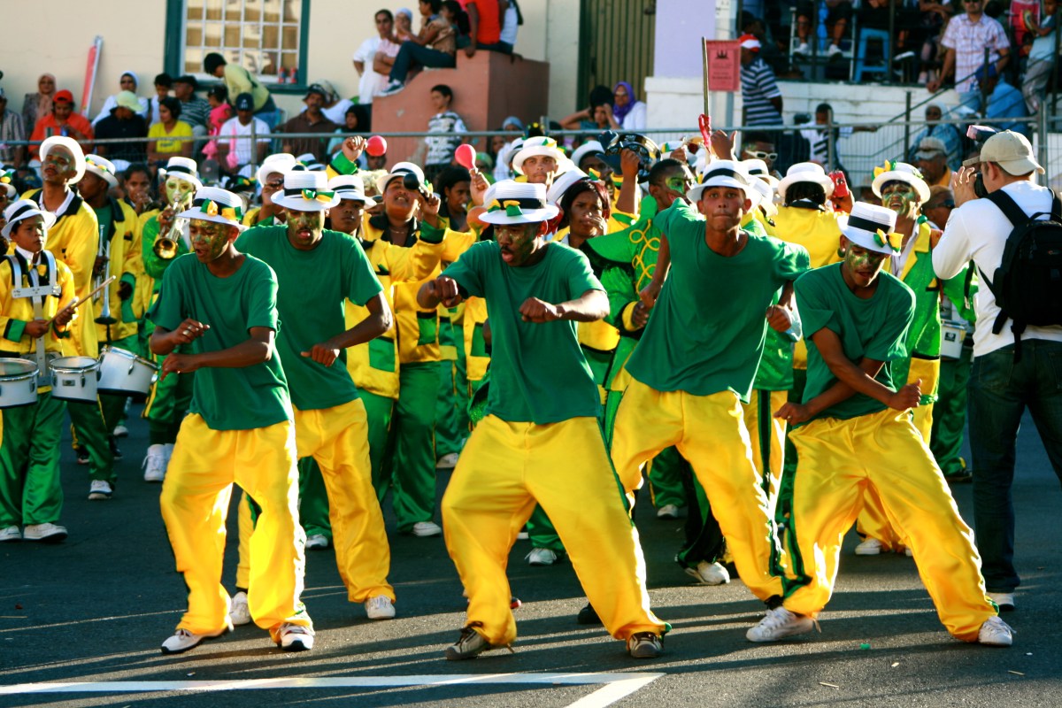 Dance troupe Cape Town Carnival